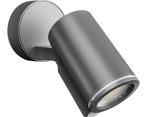 Steinel LED Sensor Wandspot 512 lm 3000 K per Bluetooth und App einstellbar Spot One SC anthrazit