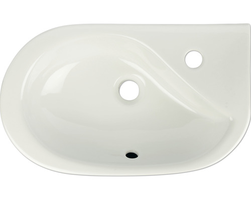 Handwaschbecken droPino 51 x 31 cm weiß