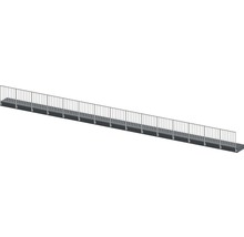 Gehwegbrücke mit Geländer