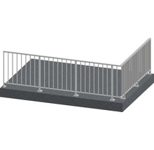 Geländer auf Betonoberfläche
