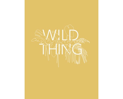 Kunstdruck Wild Thing 40x50 cm