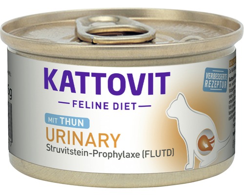 Katzenfutter nass KATTOVIT Urinary mit Thunfisch 85 g