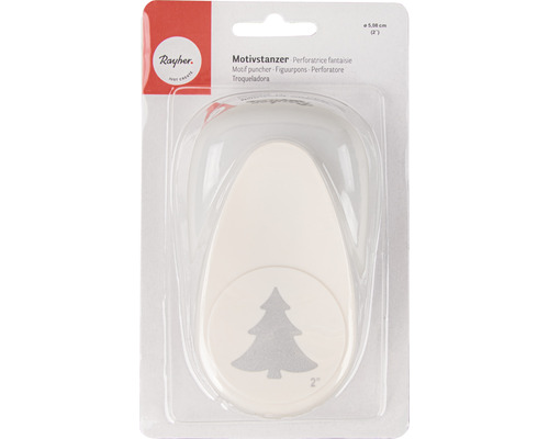 Motivstanzer Tannenbaum, circa 5,08 Zentimeter