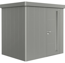 Gerätehaus Biohort Neo 1B Standardtür 236 x 180 cm quarzgrau-metallic