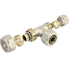 T-Stück Fitting mit Klemmverschraubung für Rohre