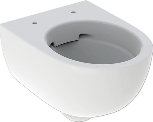 GEBERIT Wand-WC Renova Compact Tiefspüler ohne Spülrand weiß glänzend KeraTect® Spezialglasur ohne WC-Sitz 500377018