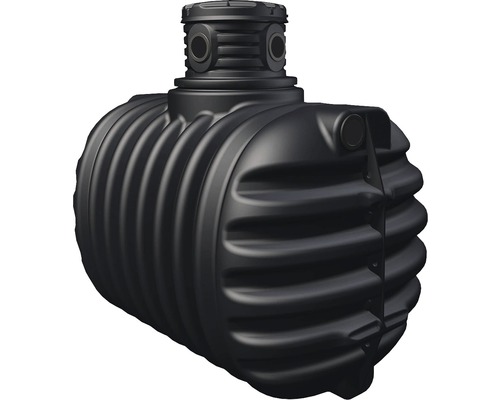 Erdtank 4rain Compact Paket 2650 L Garten Schwarzer Erdtank zur Regenwassernutzung