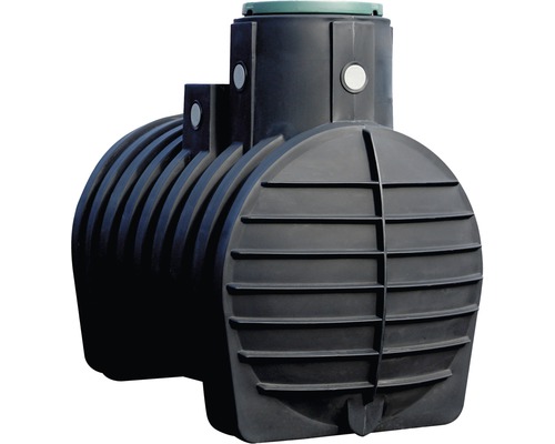 Erdtank 4rain Mono Paket 4000 L Garten (Lieferung Frei Bordsteinkante unabgeladen) Schwarzer Erdtank zur Regenwassernutzung