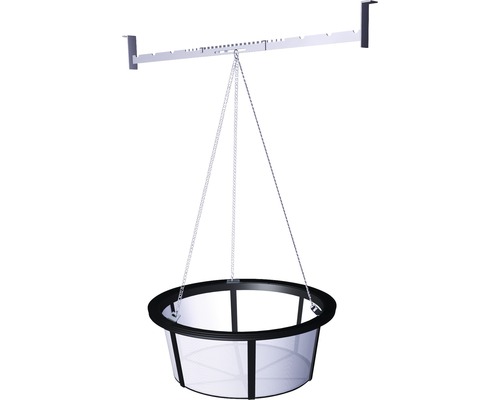 Hängeampel mit Halterung zur Deckenbefestigung