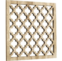 Dekorplatte aus Holz mit Muster