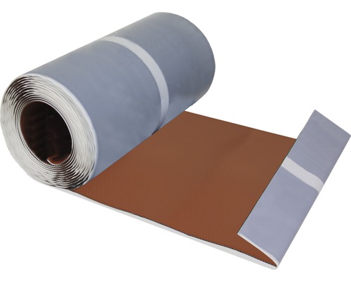 Wand- und Kaminanschlussband Flex rot 5 m x 30 cm Dachabdichtungsbahn Rolle