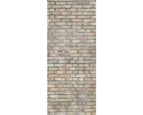 Detailaufnahme einer Mauer aus Ziegelsteinen