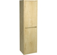 Hochschrank mit zwei Türen im Holzdesign