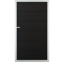 Einzeltor Novara 100x180 Bi-Colort, Rahmen in silber-thumb-0