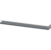 Lange Brücke mit Geländer