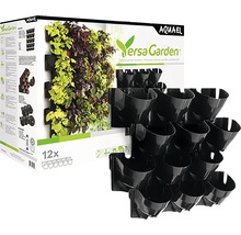 Aquael Versa Garden Set mit zwölf Pflanzgefäßen für vertikale Gärten