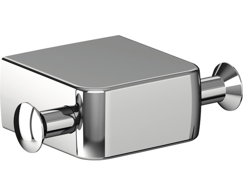 2 Stück Wandhalter Aus Verchromtem Stahl Für Niedervolt-Seilsysteme – Chrom, 3 Cm Lang, 5 Cm Ø