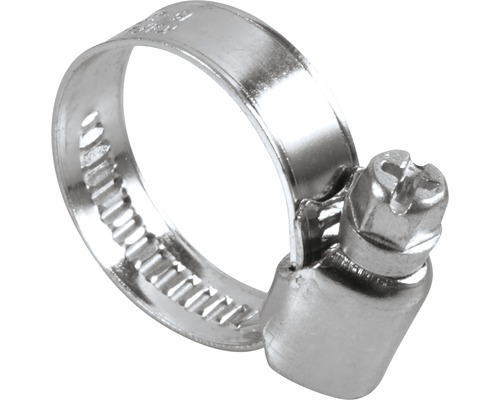 Schlauchschelle aus Metall mit Schraube