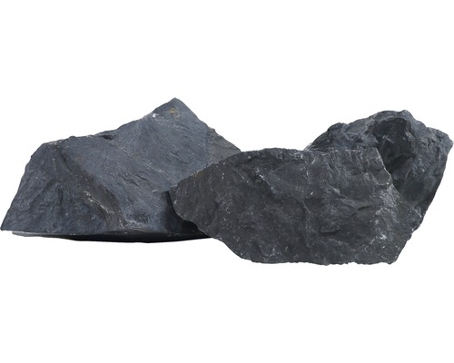 Drei Steine aus Naturschiefer