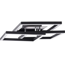 Quadratische LED-Deckenleuchte aus Metall