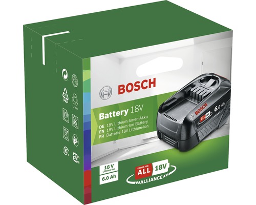 Bosch 18 Volt Lithium Ionen Akku in Verpackung