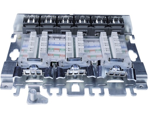 Rutenbeck Patchpanel 6-ports Cat.6A 6xRJ45 Buchsen | HORNBACH