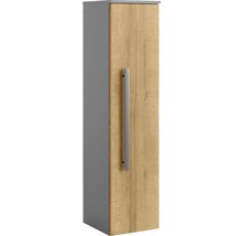 Midischrank FACKELMANN Andria rechts anthrazit 122 x 30 x 33 cm