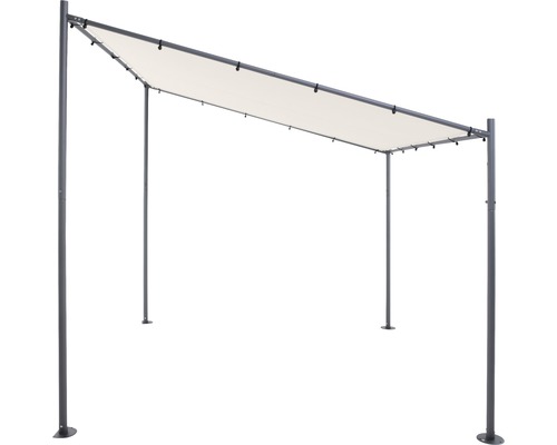 Freistehende Pergola mit Stoffdach für den Garten