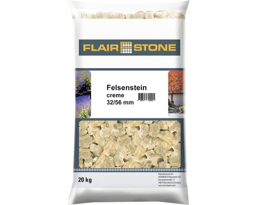 FLAIRSTONE Felsenstein 32-56 mm creme 20 kg