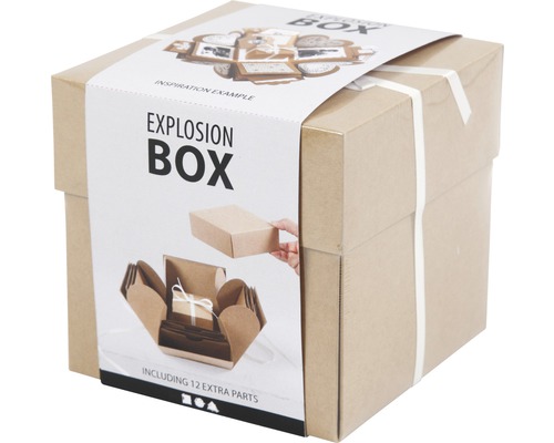 Explosionsbox mit 12 zusätzlichen Teilen