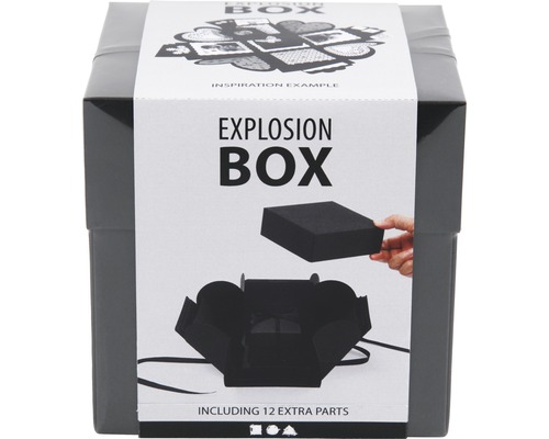 Explosionsbox mit 12 zusätzlichen Teilen