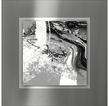 Quadratisches Wandbild mit abstraktem Muster