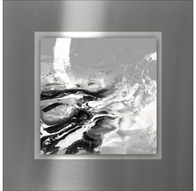 Wandbild mit abstraktem Motiv und Rahmen