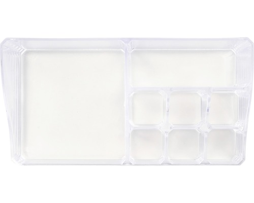 Aufbewahrungsbox aus Kunststoff mit mehreren Fächern