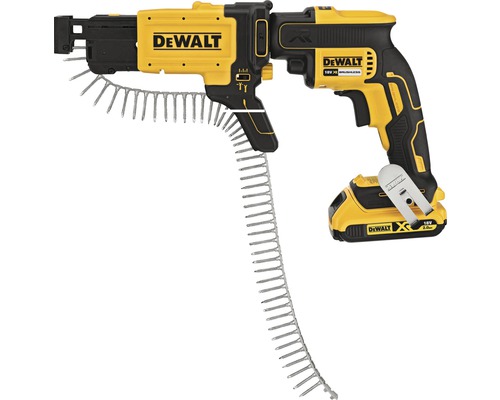 DeWalt Magazinschrauber mit Schraubenband