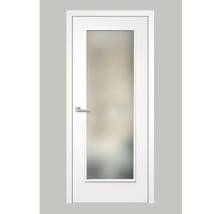 Pertura Zimmertür Kajsa 02 weißlack 106x220 mit Lichtausschnitt inkl. Glas satiniert weiß 4 mm DIN Rechts mit MAGNET-Schloss und Kante Aluminium eloxiert-thumb-0 Pertura Zimmertür Kajsa 02 weißlack 106x220 mit Lichtausschnitt inkl. Glas satiniert weiß 4 mm DIN Rechts mit MAGNET-Schloss und Kante Aluminium eloxiert-thumb-0