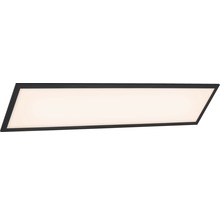 LED Panel CCT dimmbar 24W 2200 lm 3000/4000/6000 K warmeiß-tageslichtweiß HxLxB 60x1000x250 mm Piatto schwarz mit Fernbedienung-thumb-3