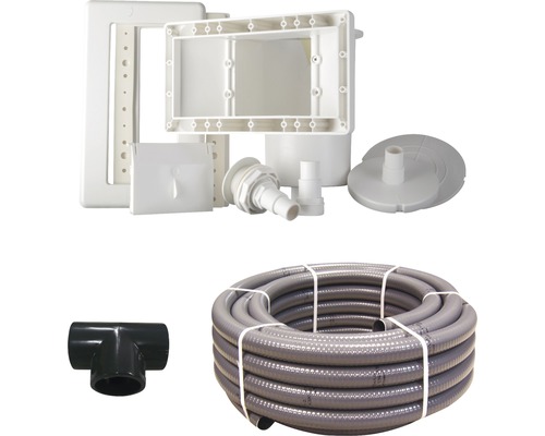 Pool Skimmer Set mit Schlauch und T-Stück