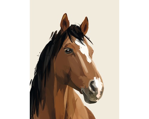 Kunstdruck Horse 24x30 cm