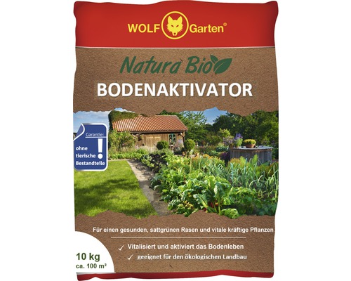 Wolf Garten Natura Bio Bodenaktivator, 10 Kilogramm Packung