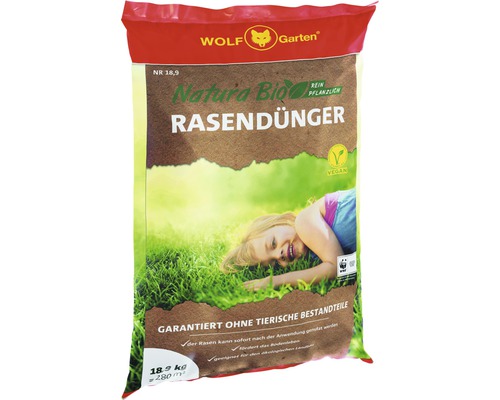 BIO Natura Rasendünger WOLF-Garten 18,9 kg 280 m²