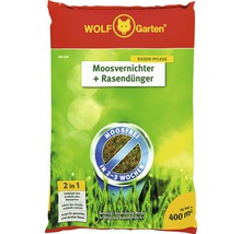 Moosvernichter und Rasendünger WOLFGarten 14 kg 400 m² HORNBACH