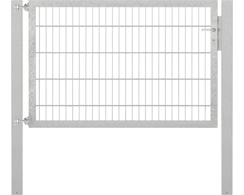 Stabgitter-Einzeltor ALBERTS Flexo Plus 8/6/8 150 x 100 cm inkl. Pfosten 10 x 10 cm feuerverzinkt-0