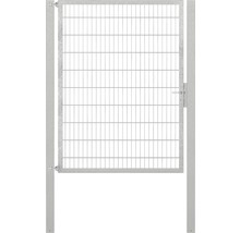 Stabgitter-Einzeltor ALBERTS Flexo Plus Typ 8/6/8 150 x 200 cm inkl. Pfosten 10 x 10 cm feuerverzinkt