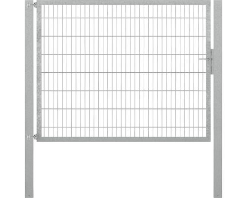 Stabgitter-Einzeltor ALBERTS Flexo Plus 8/6/8 200 x 180 cm inkl. Pfosten 10 x 10 cm feuerverzinkt-0