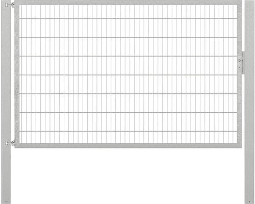 Stabgitter-Einzeltor ALBERTS Flexo Plus 8/6/8 250 x 160 cm inkl. Pfosten 10 x 10 cm feuerverzinkt
