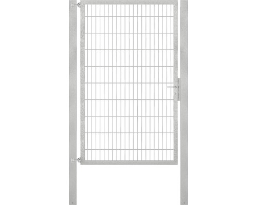 Stabgitter-Einzeltor ALBERTS Flexo Plus 8/6/8 125 x 200 cm inkl. Pfosten 8 x 8 cm feuerverzinkt-0