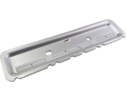 Metall-Etikettenhalter mit Markierungen