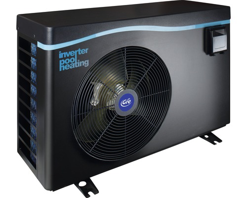Poolheizung Pool Inverter Wärmepumpe Gre 14kW bis 70m³ grau