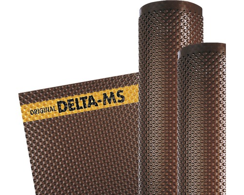 Noppenbahn Original Delta-MS für den Einsatz im Bauwesen